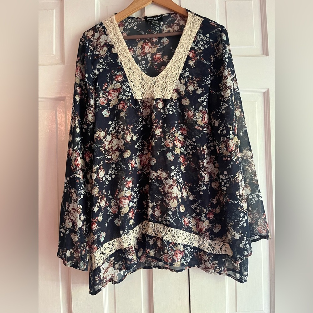 Sheer Women’s Blouse